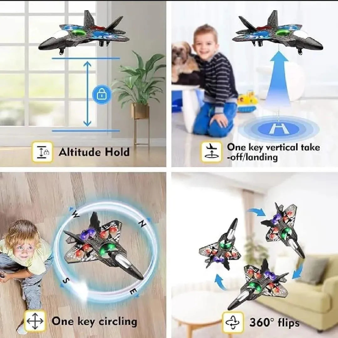 RC Fighter Jet Airplane with Remote Control