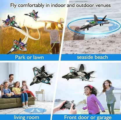 RC Fighter Jet Airplane with Remote Control