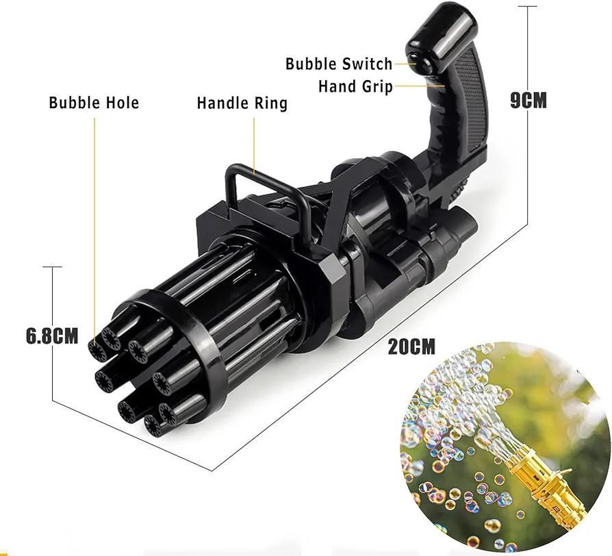 Automatic Bubble Gun Toy | Electric Bubble Blaster
