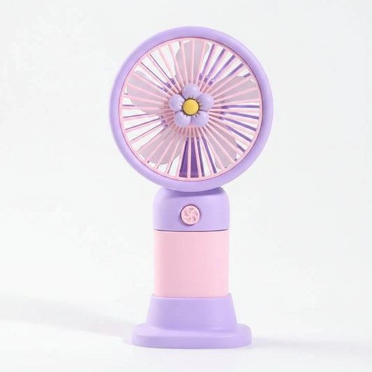 Cute Mini Portable USB Rechargeable Fan | Handheld Cooling Fan