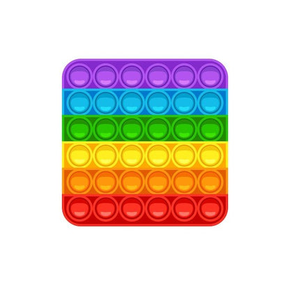 Rainbow Pop It Fidget Toy | Stress Relief Sensory Toy